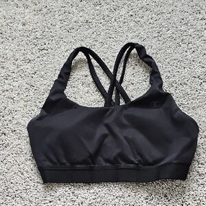 Champion Women's Black Strappy Sports Bra
